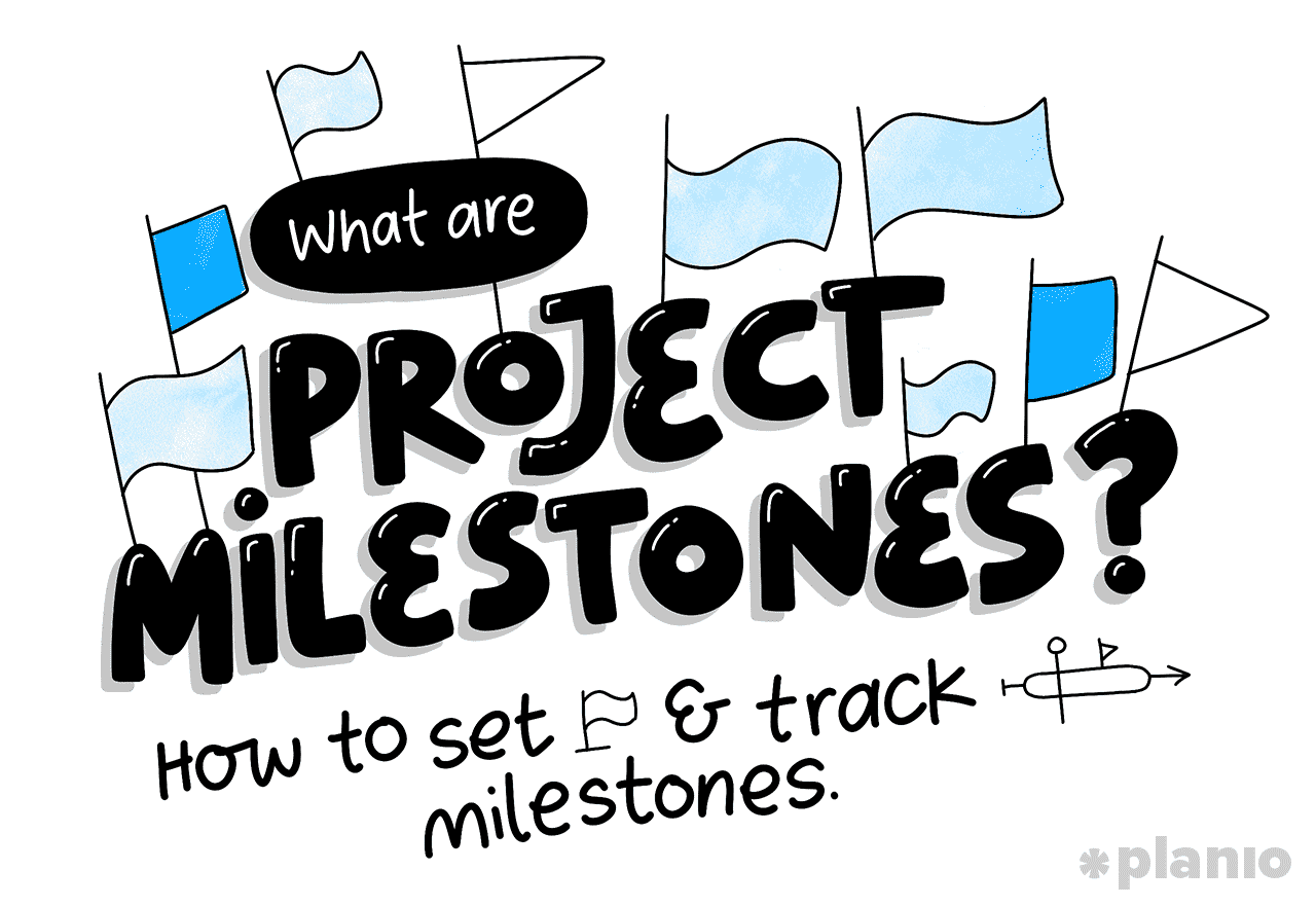 What are project milestones? How to set & track milestones title image