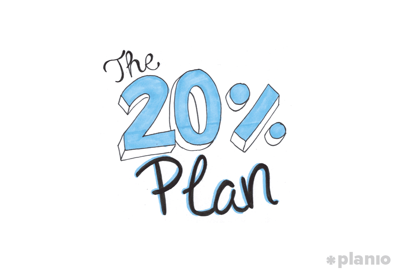 20 percentage plan