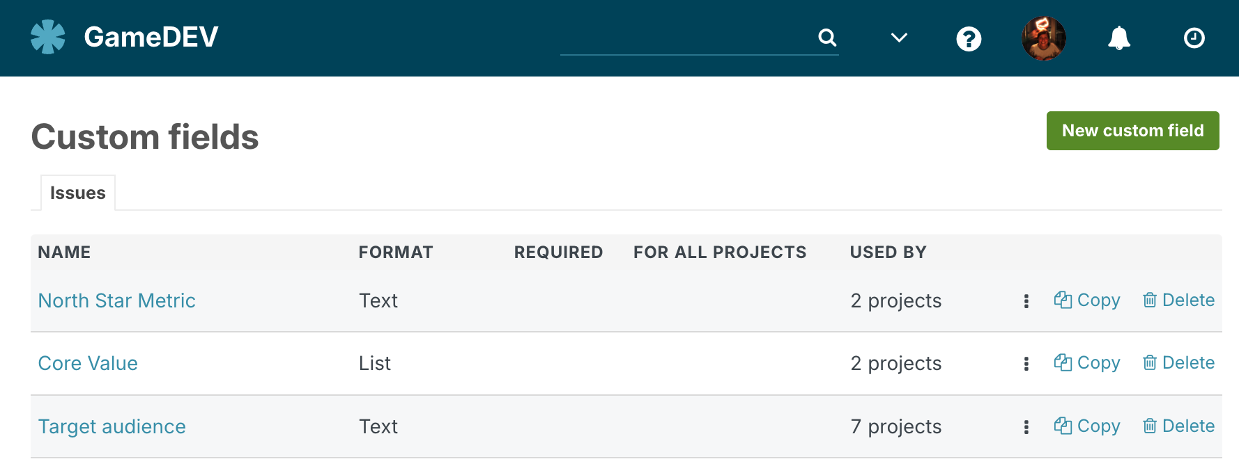 Users can fill out the custom field in their tasks