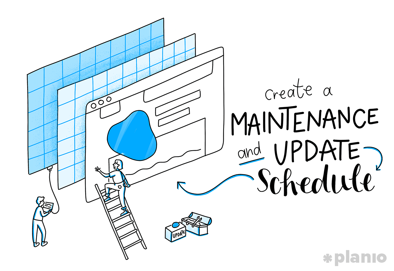 Create a Maintenance and Update Schedule