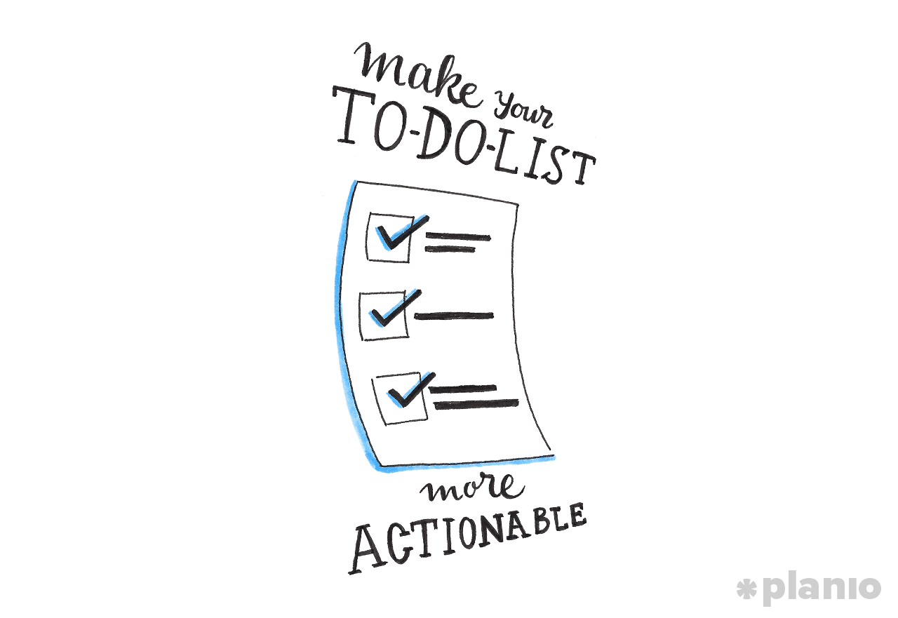 Make your todo list actionable
