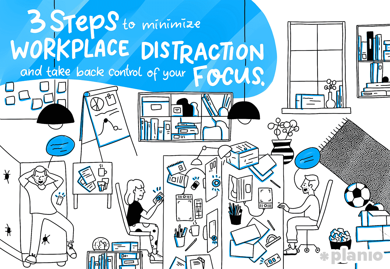 Minimize workplace distraction