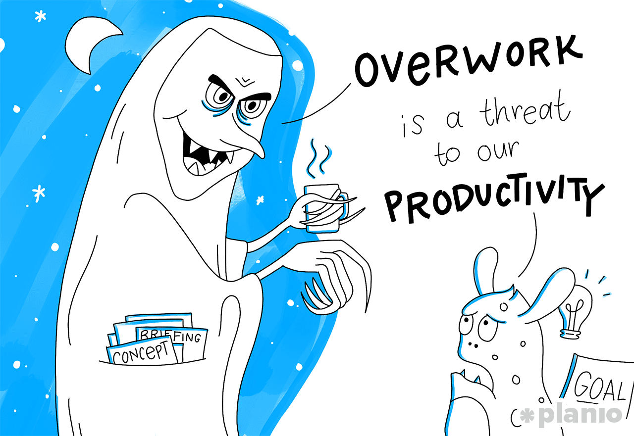 Overwork is a threat to our productivity