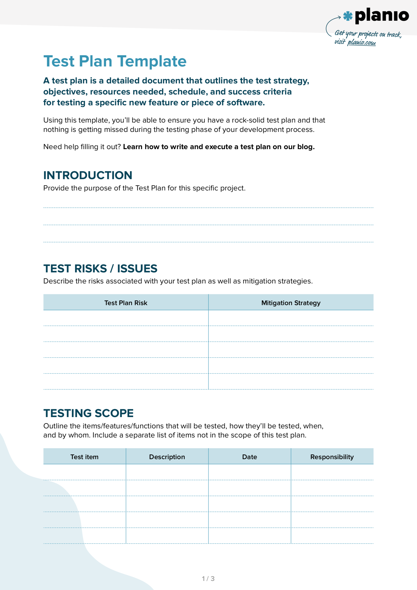 17 Steps to Create a Test Plan for Your New Feature Release (Free
