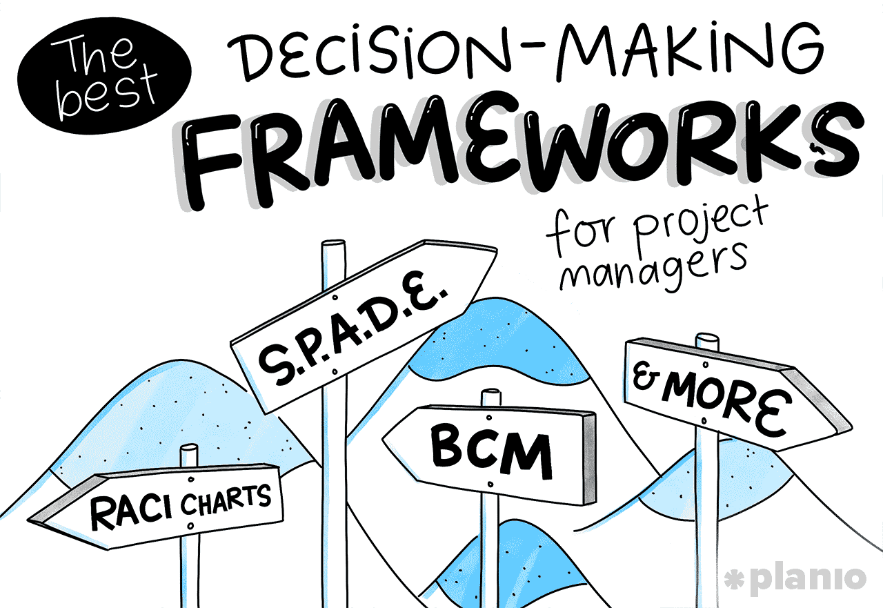 The Best Decision-Making Frameworks for Project Managers: RACI Charts, S.P.A.D.E, BCM, and More!