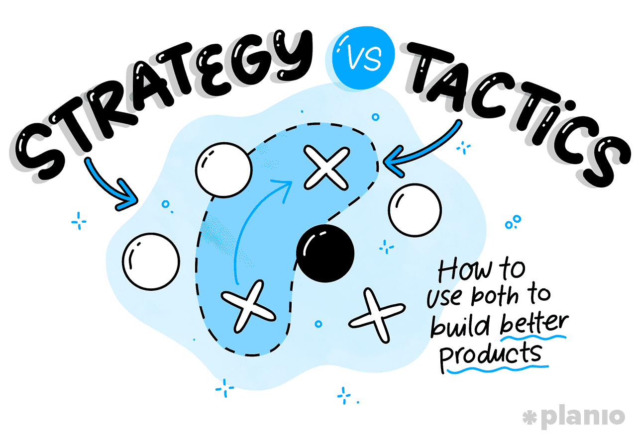 Strategy vs. tactics: How to use both to build better products