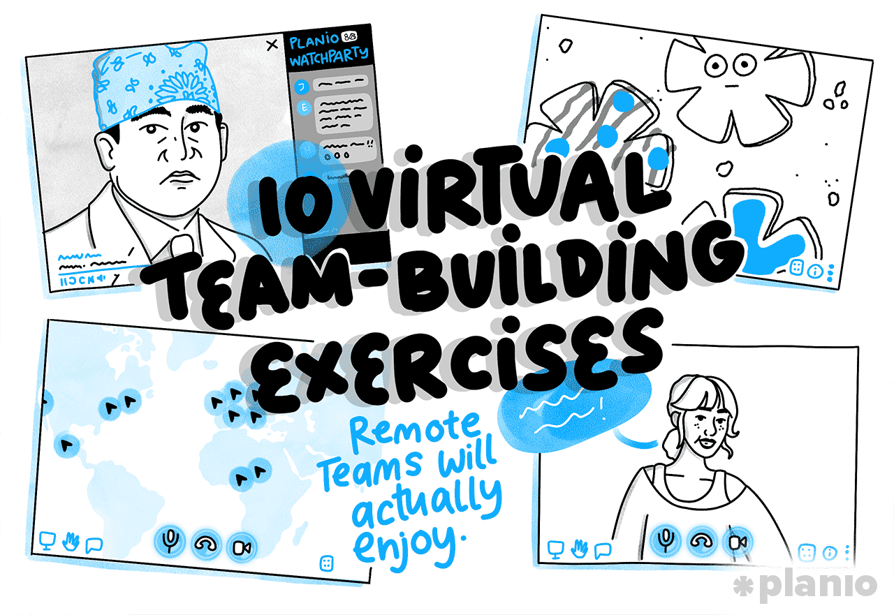 10 virtual team-building exercises remote teams will actually enjoy
