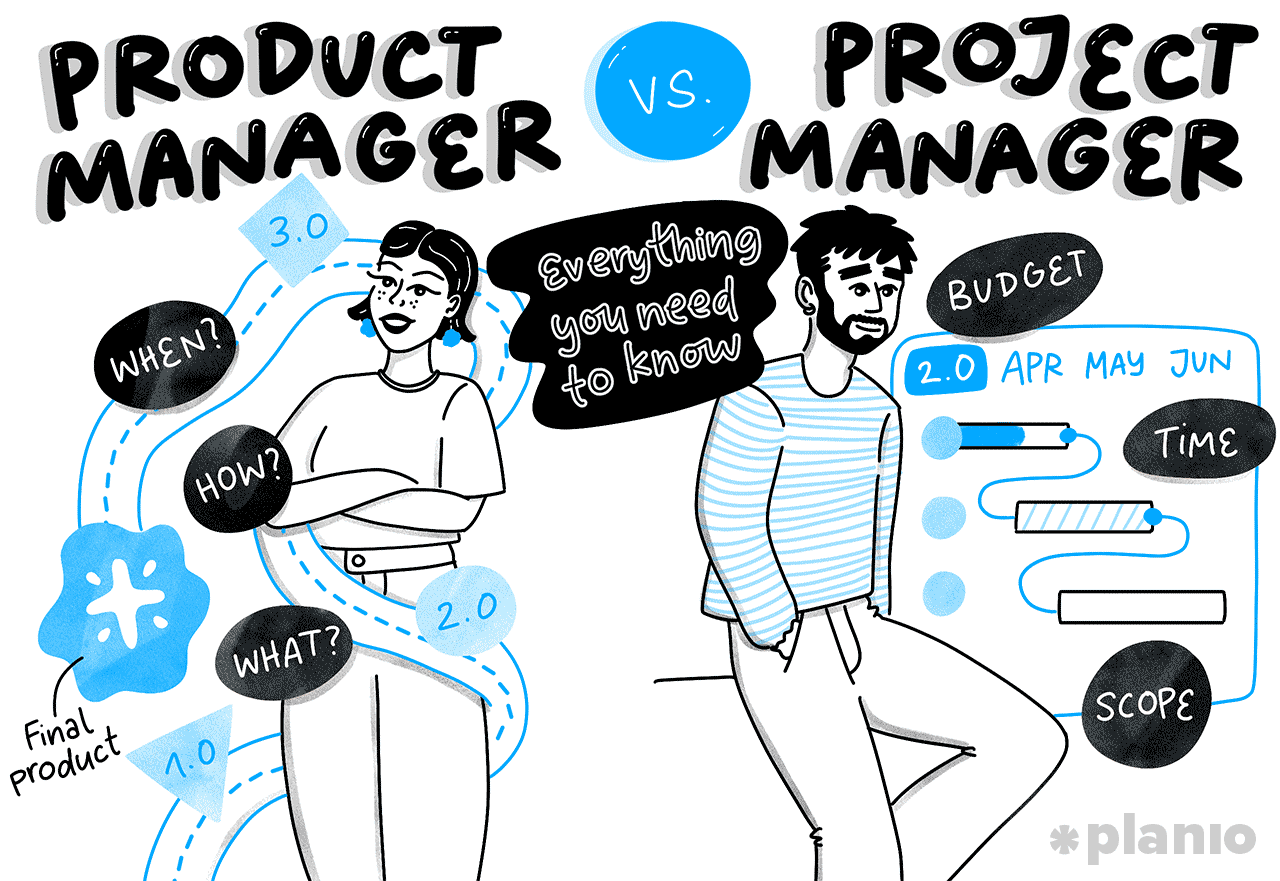Product manager vs. project manager: Everything you need to know