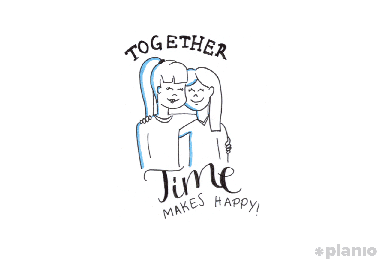 Together time makes people happy