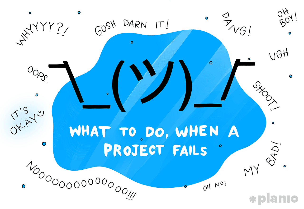 What to do when a project fails