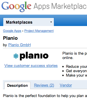 Google Apps Marketplace